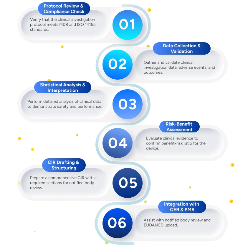 Qms process infographics