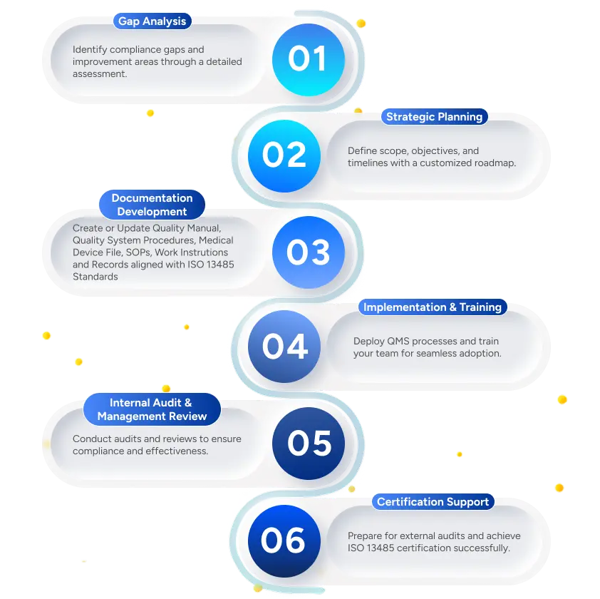 Qms process infographics